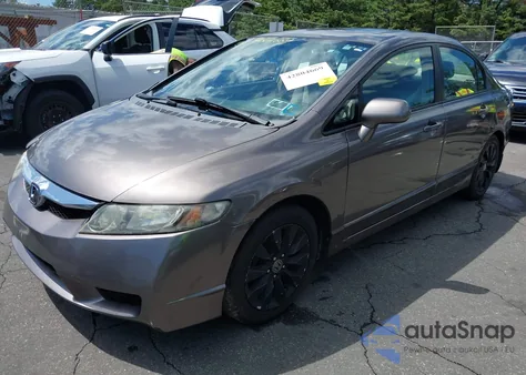 2010 Honda Civic Ex z USA, uszkodzony, nr VIN 19XFA1F85AE046782